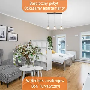 Apartament Apartament Black & White Mostowa By Renters, Poznań